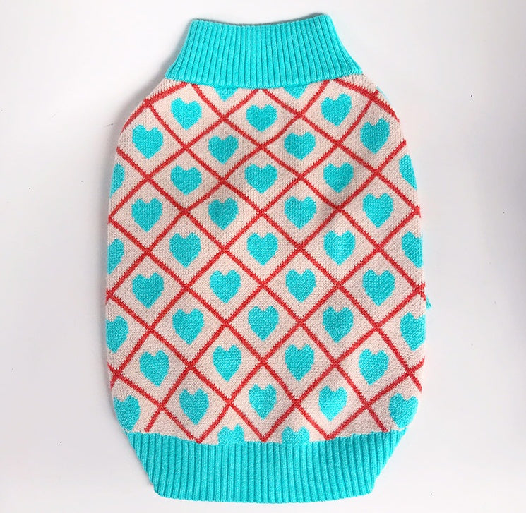 HKM-614739 Cozy Stretchy Sweater for Dogs – Autumn & Winter Designs, Soft and Comfortable Fabric