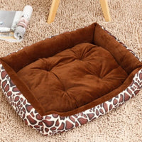 HKM-6148157 Large Dog Bed for Golden Retrievers - Cotton Dog Mat with Short Plush and High Elastic PP Cotton for Autumn and Winter Comfort