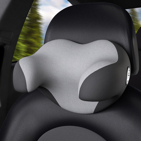 HKM-614931 Memory Foam Car U-Shaped Headrest Neck Support Pillow with Nylon Cover