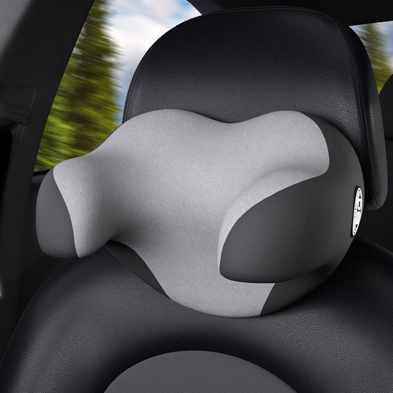 HKM-614931 Memory Foam Car U-Shaped Headrest Neck Support Pillow with Nylon Cover