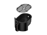 HKM-615059 2-in-1 Oil-Free Steam Air Fryer & Steamer Combo for Healthy Cooking