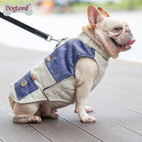 HKM-6152253 Classic Polyester Pocket Vest for Winter in Beige, Beige Blue, and Grey