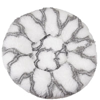 HKM-6153917 Multicolor Plush Round Nest Bed for Dogs and Cats - Various Sizes Available