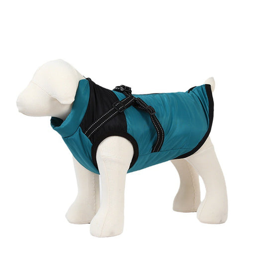 HKM-6154301 Thick Polar Fleece Pet Coat in Multiple Colors and Sizes