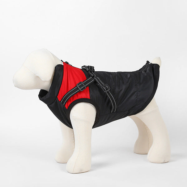 HKM-6154301 Thick Polar Fleece Pet Coat in Multiple Colors and Sizes
