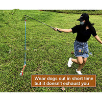 HKM-6155325 Interactive Cotton Rope Toy for Dogs - Knot Training and Playtime Companion