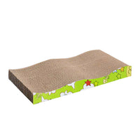 HKM-6155837 Corrugated Cardboard Cat Scratch Board - Nibble Toy for Cats (43x22x3.5cm)