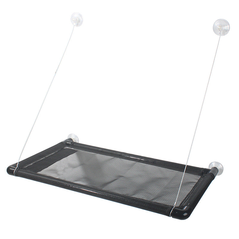 HKM-6157245 Suction Cup Cat Window Hammock in PVC Mesh, Flannel, and Sandwich Cloth Styles