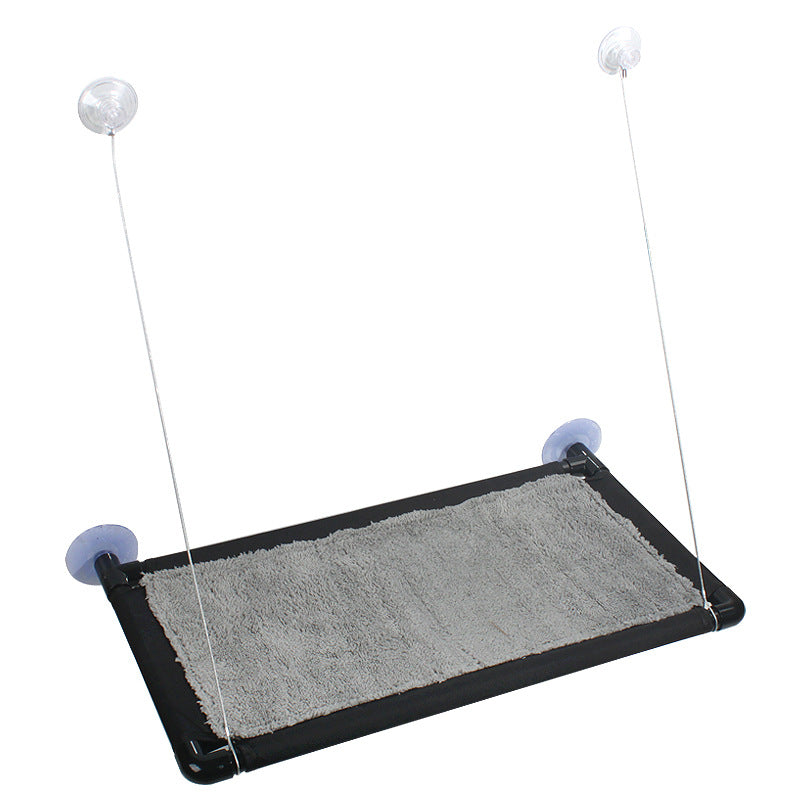 HKM-6157245 Suction Cup Cat Window Hammock in PVC Mesh, Flannel, and Sandwich Cloth Styles