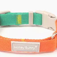 HKM-6157629 Colorful Adjustable Collar and Leash Set with Free Bell for Dogs