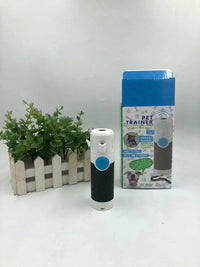 HKM-6158909 Ultrasonic Handheld Dog Trainer for Bark Control, White, ABS Material