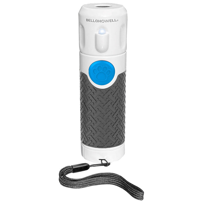 HKM-6158909 Ultrasonic Handheld Dog Trainer for Bark Control, White, ABS Material
