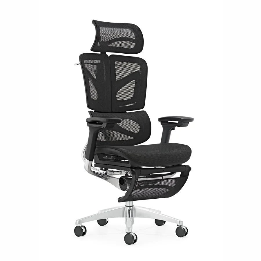 HKM-616083 High Back Full Mesh Ergonomic Swivel Computer Desk Chair with Adjustable Lumbar Support