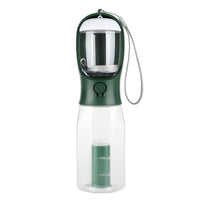 HKM-6161469 Three-in-One Portable Pet Water Cup with Garbage Bag - 600ML High-Temperature Resistant