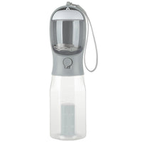 HKM-6161469 Three-in-One Portable Pet Water Cup with Garbage Bag - 600ML High-Temperature Resistant