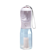 HKM-6161469 Three-in-One Portable Pet Water Cup with Garbage Bag - 600ML High-Temperature Resistant