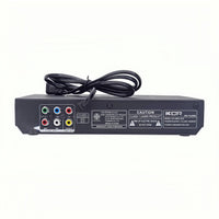 HKM-616147 Compact Region-Free Home DVD Player with USB Input and Remote Control, Supports CD, DVD, VCD Playback
