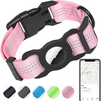 HKM-6163389 Reflective Nylon Cat Collar with Protective Cover in Stripes - M & L Sizes Available
