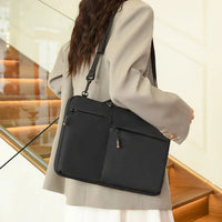 HKM-616339 Waterproof Oxford Notebook Bag with Custom Logo and Protective Laptop Sleeve