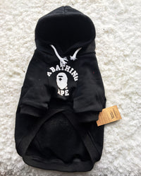 HKM-6163773 Trendy Printed Hooded Pet Clothes for Casual Wear, Cotton Material