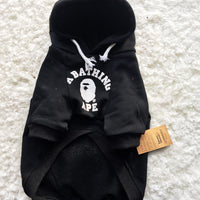 HKM-6163773 Trendy Printed Hooded Pet Clothes for Casual Wear, Cotton Material