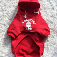HKM-6163773 Trendy Printed Hooded Pet Clothes for Casual Wear, Cotton Material