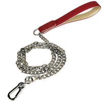 HKM-6165181 Stainless Steel Anti-Bite Chain Dog Leash - Durable Tracking Rope for Walking Pets