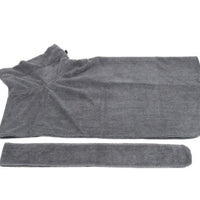 HKM-6165565 Super Absorbent Microfiber Dog Bathrobe with Adjustable Strap for Quick Drying
