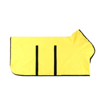 HKM-6165565 Super Absorbent Microfiber Dog Bathrobe with Adjustable Strap for Quick Drying
