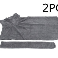 HKM-6165565 Super Absorbent Microfiber Dog Bathrobe with Adjustable Strap for Quick Drying