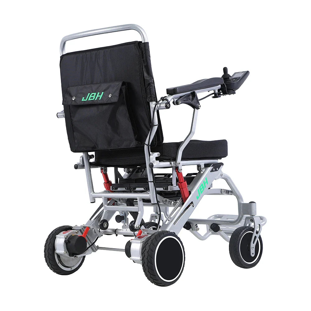 HKM-616659 Portable Aluminum Electric Wheelchair D29 with 20 km Driving Range and 6 km/h Speed