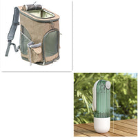 HKM-6167229 Portable 2-in-1 Pet Water Cup with Segment Design for Dog Walking, Non-Toxic and Easy to Clean