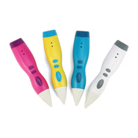 HKM-616851 Low Temperature 3D Printing Pen for Kids - Creative Educational Toy with 3 Colors and Accessories