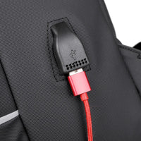 HKM-616851 Luxury Multifunctional USB Charging Laptop Backpack for Students and Professionals
