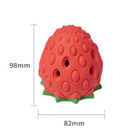 HKM-6169789 Soft Rubber Dog Tooth Cleaning Toy Ball - Bite Resistant and Safe for All Dog Breeds