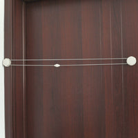 HKM-6171325 Pet Self-Opening Auxiliary Door - White Plastic Door for Pets, Automatic Closing Feature