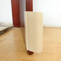 HKM-6171325 Pet Self-Opening Auxiliary Door - White Plastic Door for Pets, Automatic Closing Feature