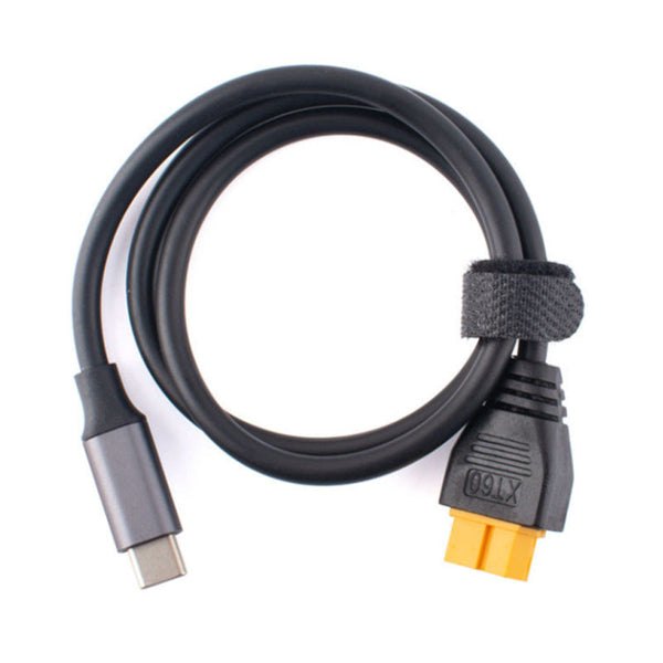 HKM-617171 20V Charger Adapter Cable with USB-C Input and Silicone Sheath