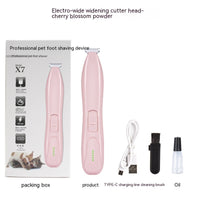 HKM-6172733 Electric Pet Hair Clipper for Cats and Dogs with USB Rechargeable Battery - YYT-505 Model