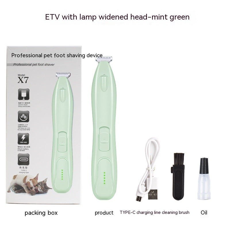 HKM-6172733 Electric Pet Hair Clipper for Cats and Dogs with USB Rechargeable Battery - YYT-505 Model