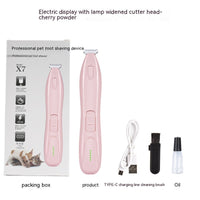 HKM-6172733 Electric Pet Hair Clipper for Cats and Dogs with USB Rechargeable Battery - YYT-505 Model