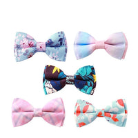 HKM-6173117 Rose Gold Bow Collar for Pets - Various Colors and Designs