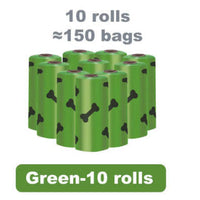 HKM-6173373 EPI Biodegradable Scented Pet Waste Bags – Durable, Degradable, 30x20cm, Convenient for On-the-Go Cleanup