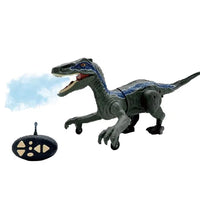 HKM-617363 2.4G Remote Control Climbing Velociraptor with Spray Function and Sound Effects for Kids