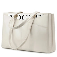 HKM-617491 Designer Women's PU Leather Tote Bag - Vintage Style Large Handbag and Briefcase