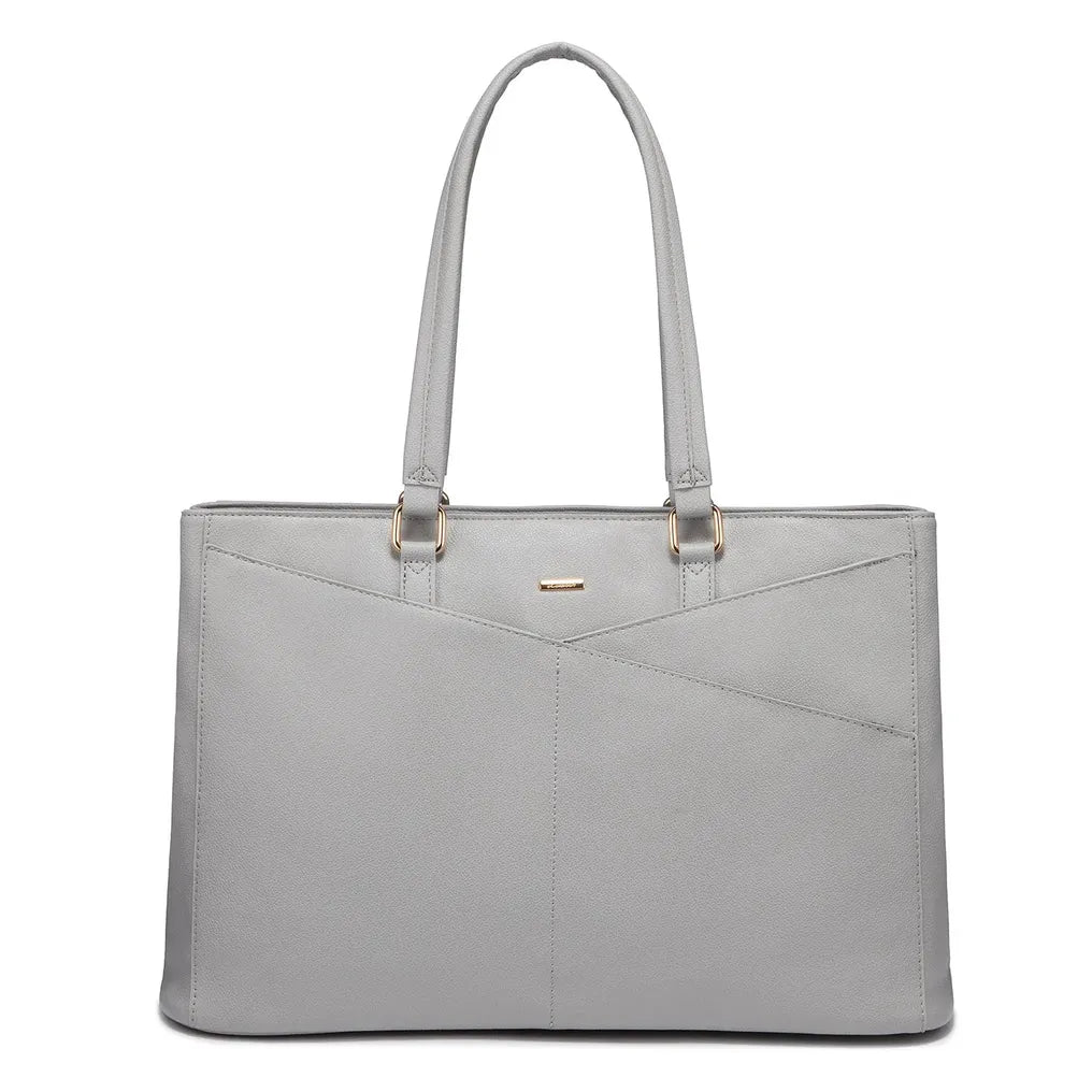 HKM-617491 Designer Women's PU Leather Tote Bag - Vintage Style Large Handbag and Briefcase