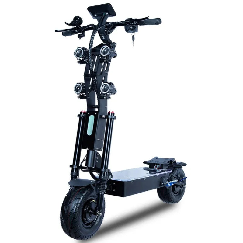 HKM-617811 Foldable Electric Scooter X13 with 70-130KM Range and 40Ah Battery, 15km/h Max Speed, Aluminum Alloy Construction