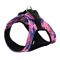 HKM-6178365 Reflective Mesh Dog Vest Harness with Quick-Release Seat Belt and Double Loop Design for Small to Medium Dogs