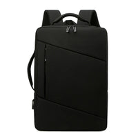 HKM-618003 Durable USB Charging Travel Laptop Backpack with Large Capacity for Office and Outdoor Use
