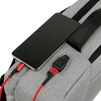 HKM-618003 Durable USB Charging Travel Laptop Backpack with Large Capacity for Office and Outdoor Use
